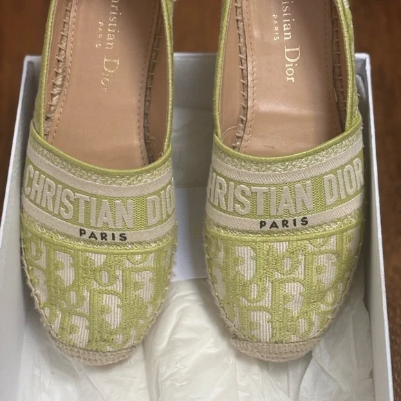 Dior Granville Green Espadrilles - Picture 4 of 7
